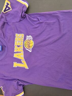 Los Angeles Lakers Kids Purple Mesh Pajama Top